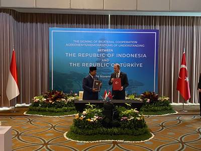 Millî Savunma Bakanı Hulusi Akar, Endonezya Savunma Bakanı Prabowo Subianto ile "Askerî Çerçeve Anlaşması" İmzaladı